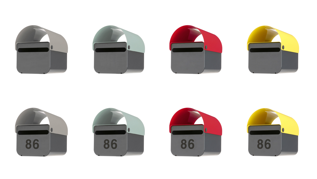 炫彩粉末涂装的 TomTom 现代邮箱，让家焕发光彩-3