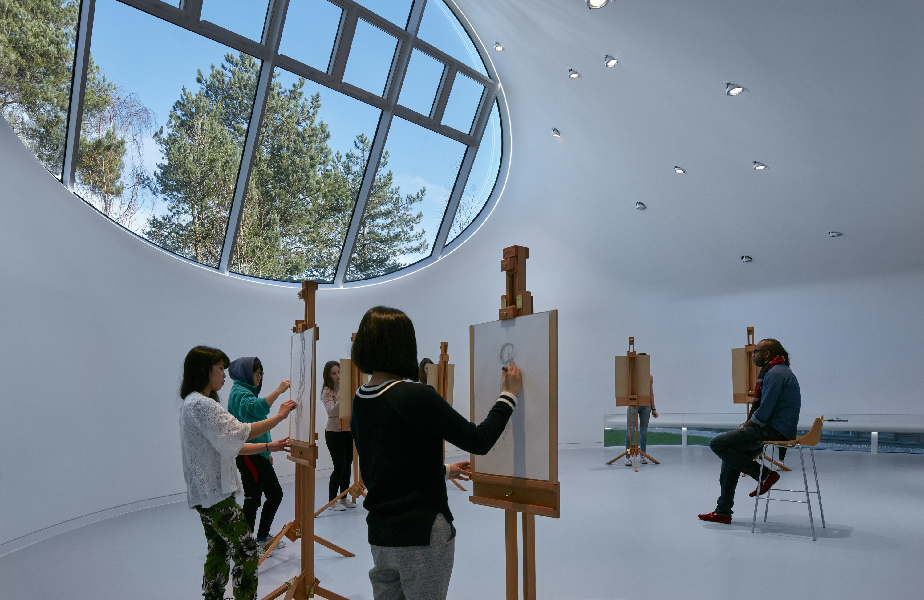 英国波尔艺术学院 | Crab Studio 的绘图工作室-30