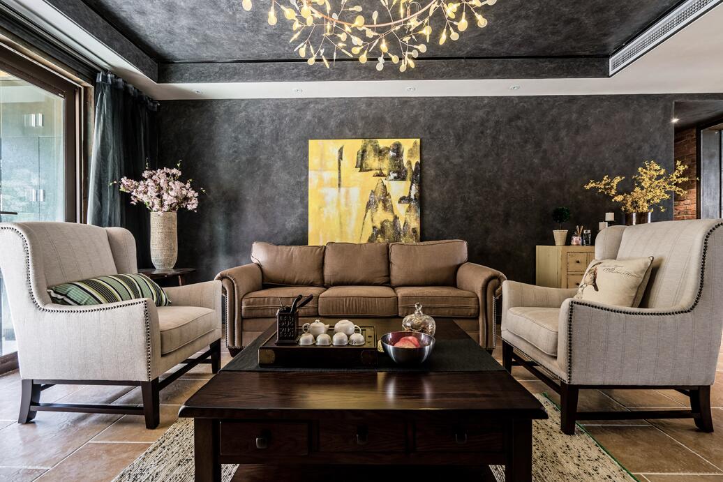 135m²重庆江与城薇澜岸住宅  天古设计-8