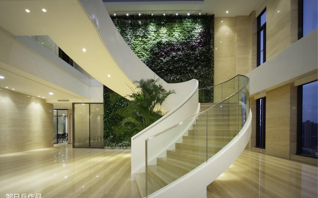 上海盛源恒华大厦绿色办公空间设计-8