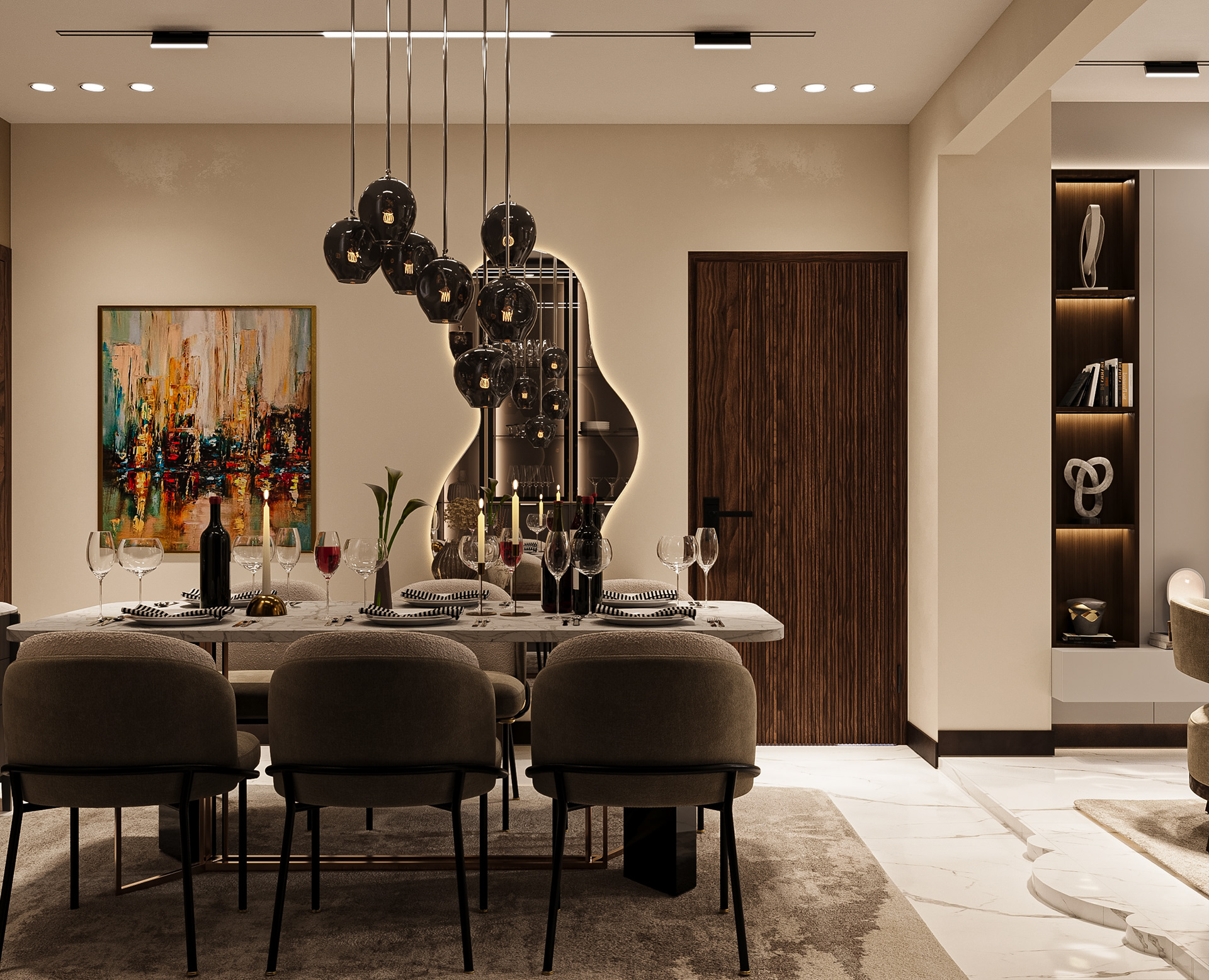 现代温馨公寓丨埃及丨Mariam Ahmed-8