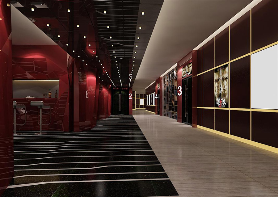 电影院室内设计案例效果图-8