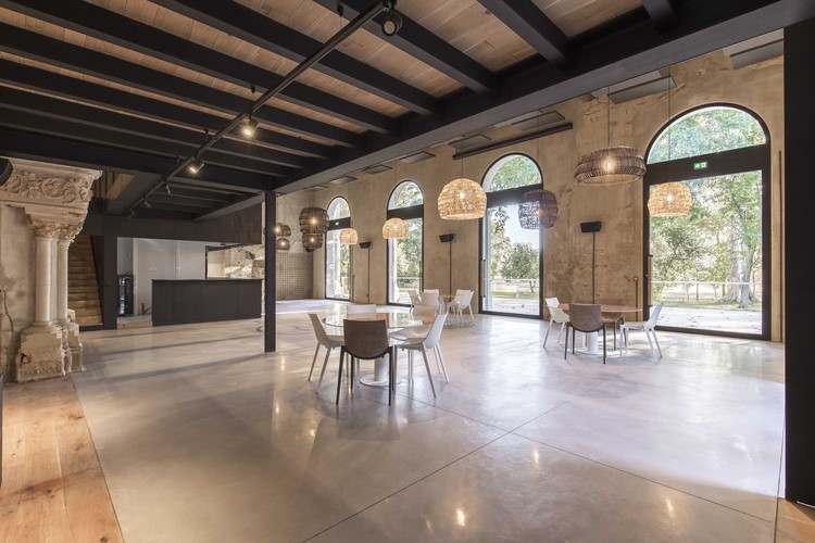 Domain of Biar Reception Room  Brengues Le Pavec architectes-22