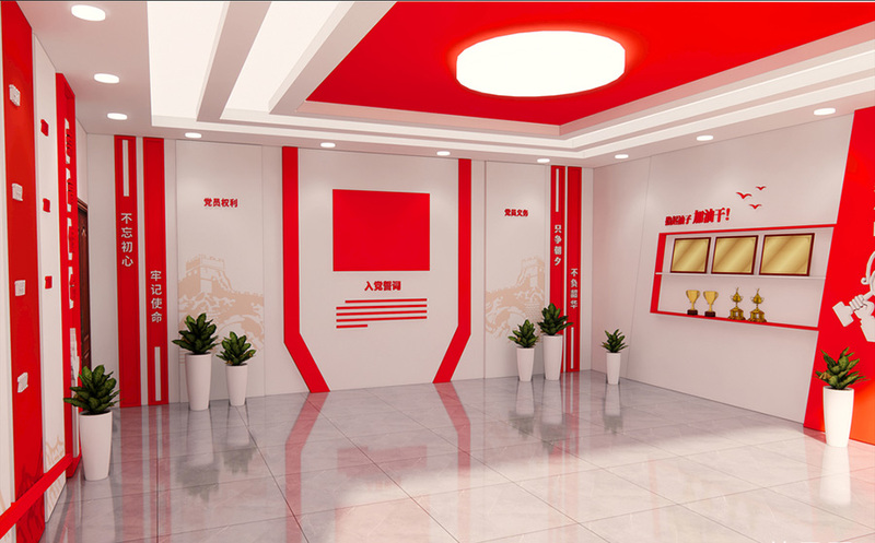 活动室设计案例效果图-16