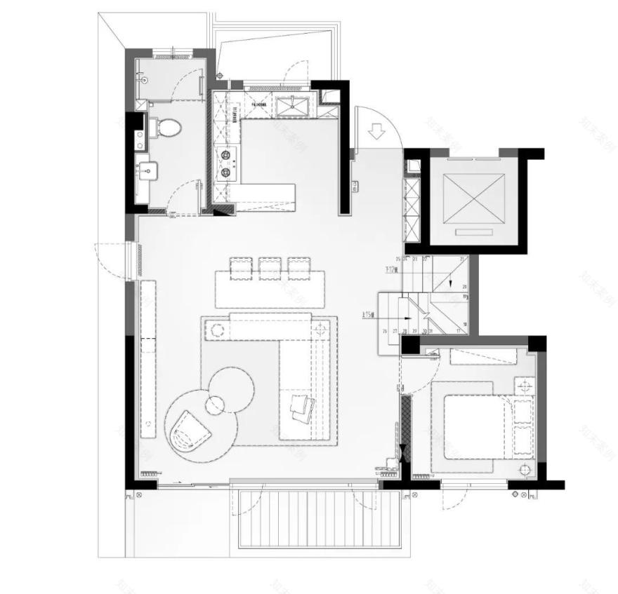 无锡旭辉铂宸府叠墅样板间丨中国无锡丨SNP 尚诺柏纳设计-34