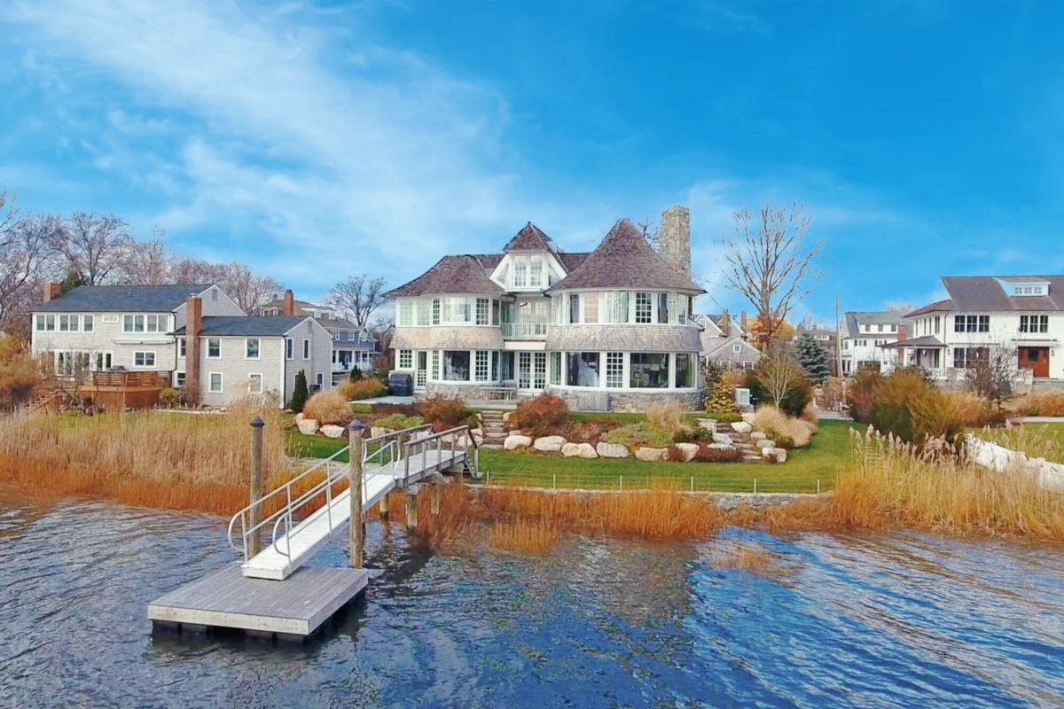 带有玻璃圆形图书馆的独特住宅丨美国康涅狄格丨Christopher Pagliaro Architects-12