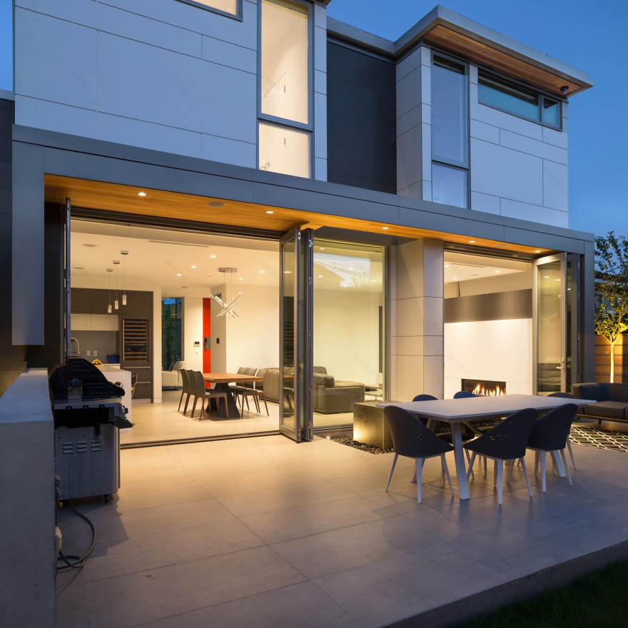 温哥华现代私人住宅,细节与景观的完美融合-10