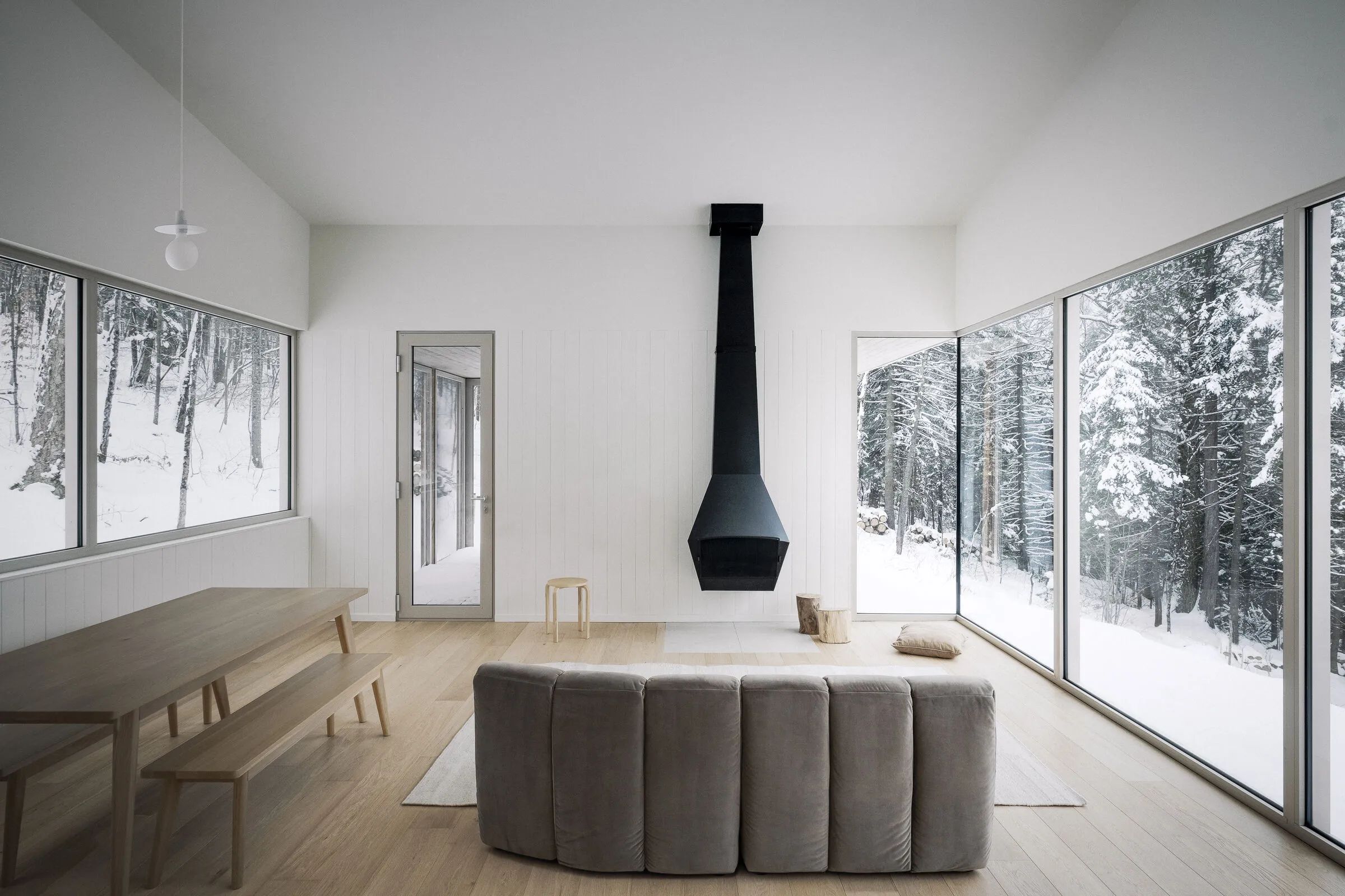 勃朗峰小木屋，加拿大-1