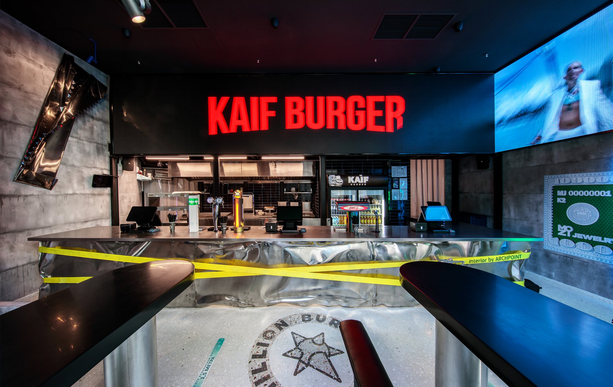 Kaif Burger 豪华快餐店创新设计丨Archpoint bureau-11