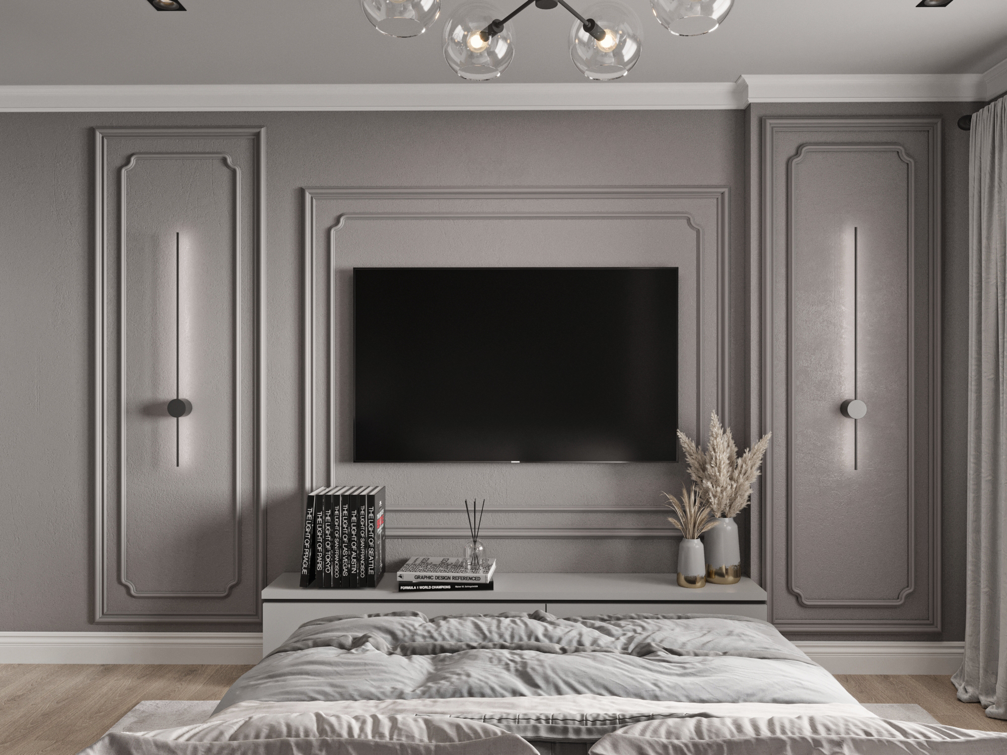 明斯克市卧室设计项目丨白俄罗斯明斯克丨LILO STUDIO-9