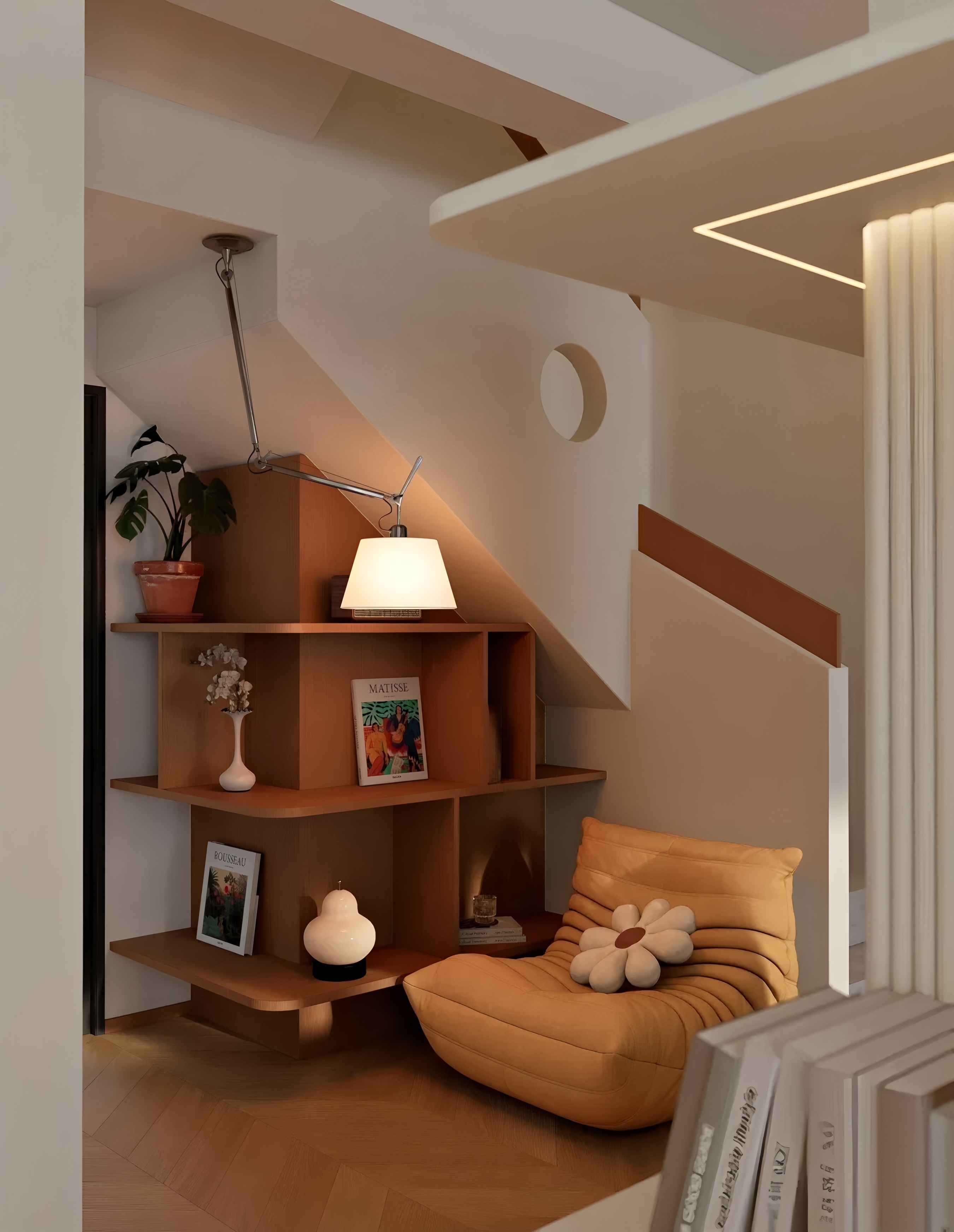 四川142m²书香门第B区丨中国内江丨宅南空间设计事务所-0