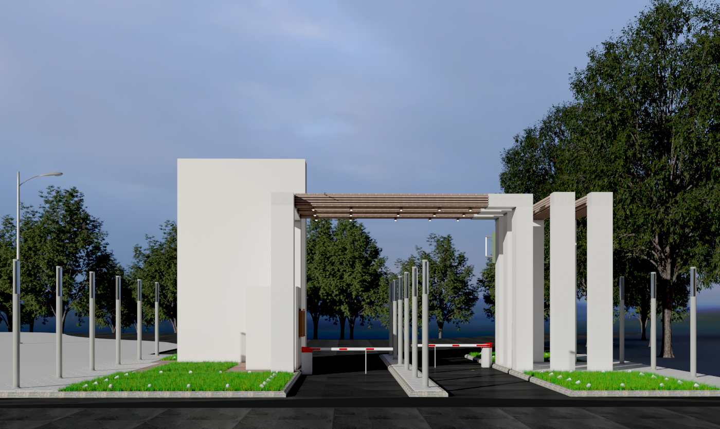 2 gates design for Damietta furniture city(Competition)-3