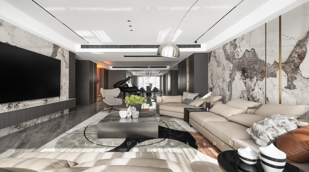 轻奢现代风超大平层设计丨陈丽娟,江怡君-23