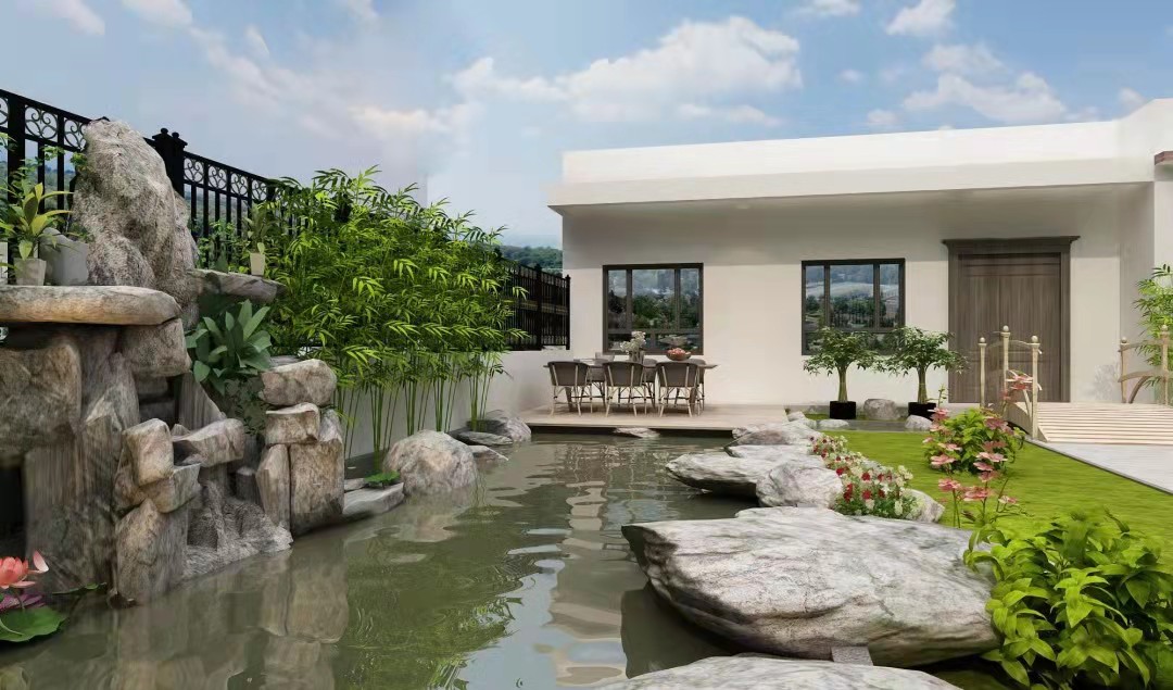 室外景观效果图-1