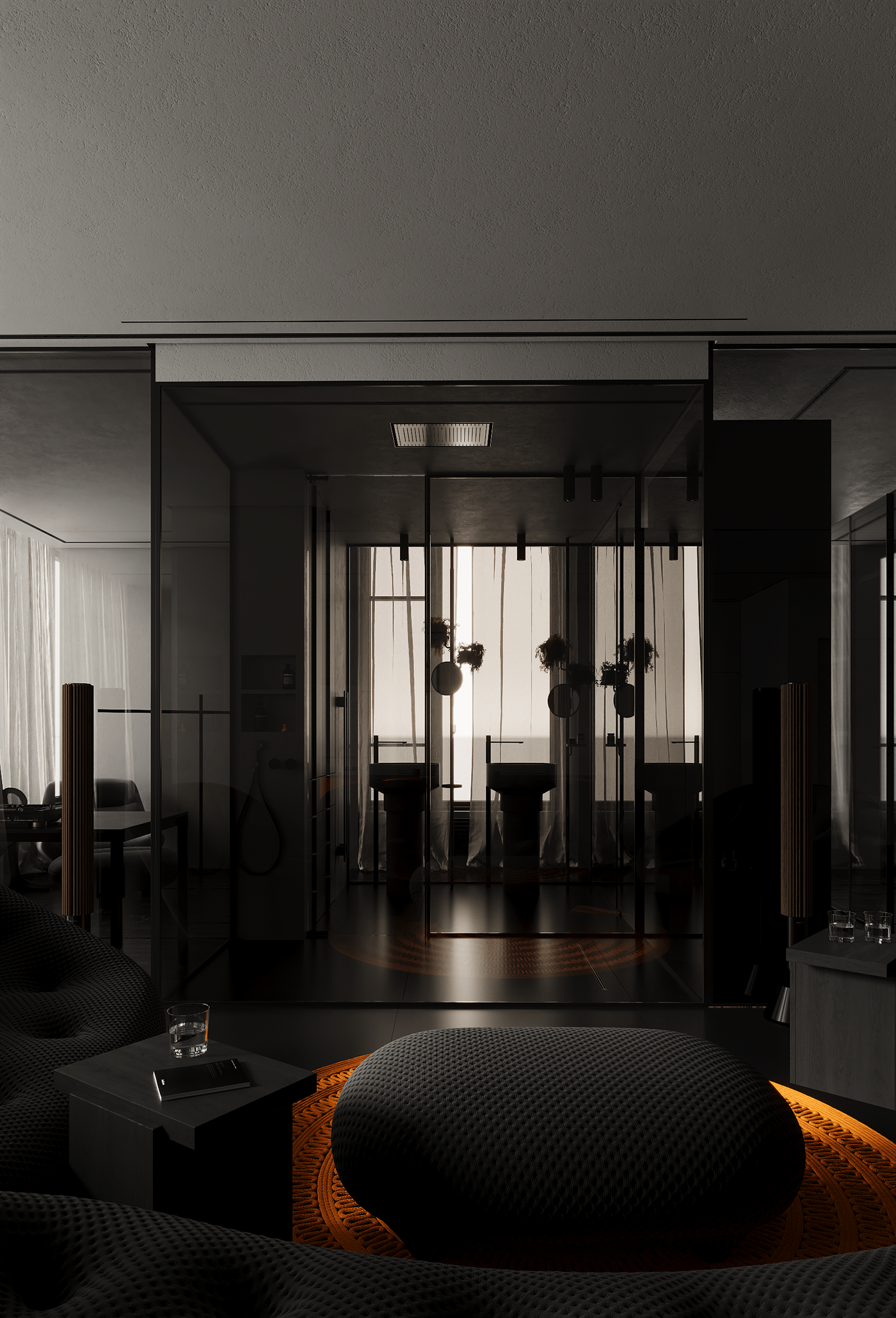 高级黑+橙色，简约高级！-8