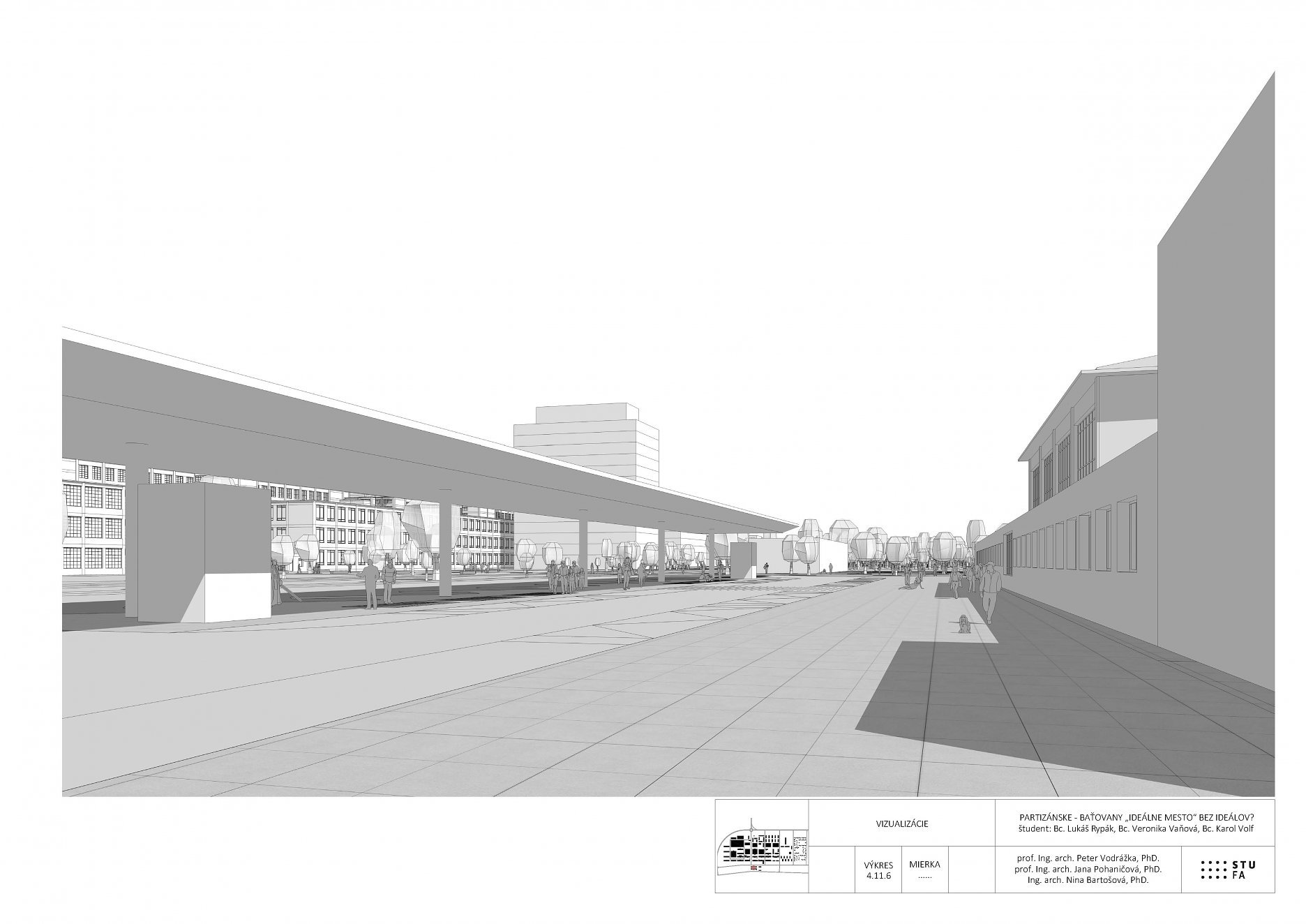 Partizánske  Baťovany工业区复兴设计方案丨斯洛伐克丨Bc. Lukáš Rypák等三人团队,与教授合作-69