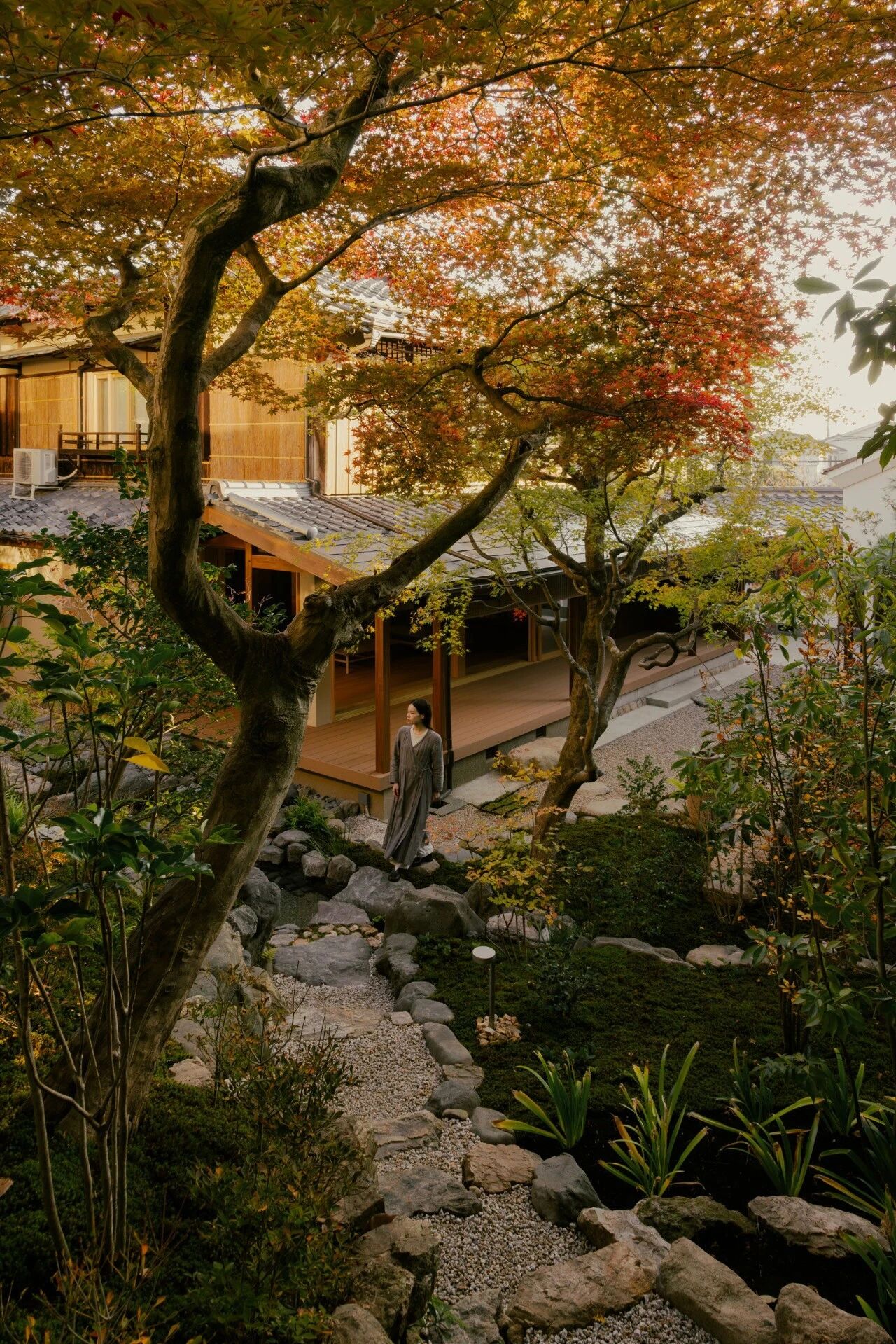 京都鸣泷之家（House in Narutaki）丨日本京都丨Kooo Architects-3