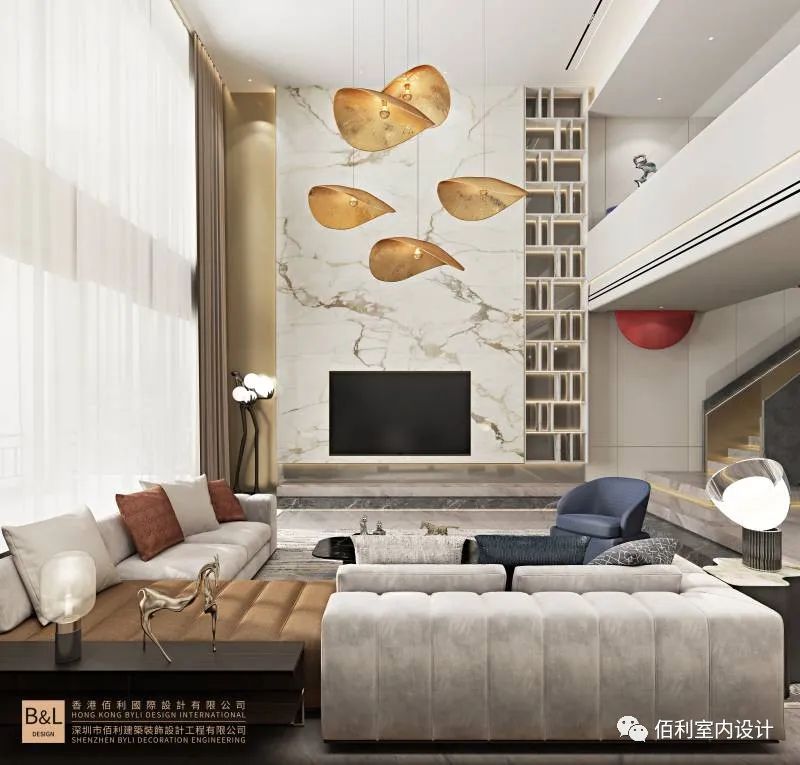 自然向往的自由空间·210㎡海府一号现代简约设计丨佰利室内设计公司-78