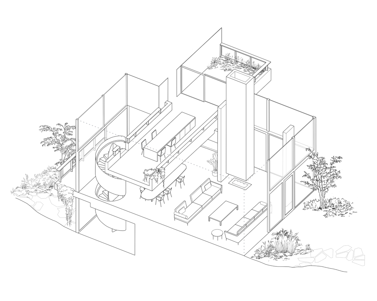 比利时自然主义住宅丨a2o architecten-19