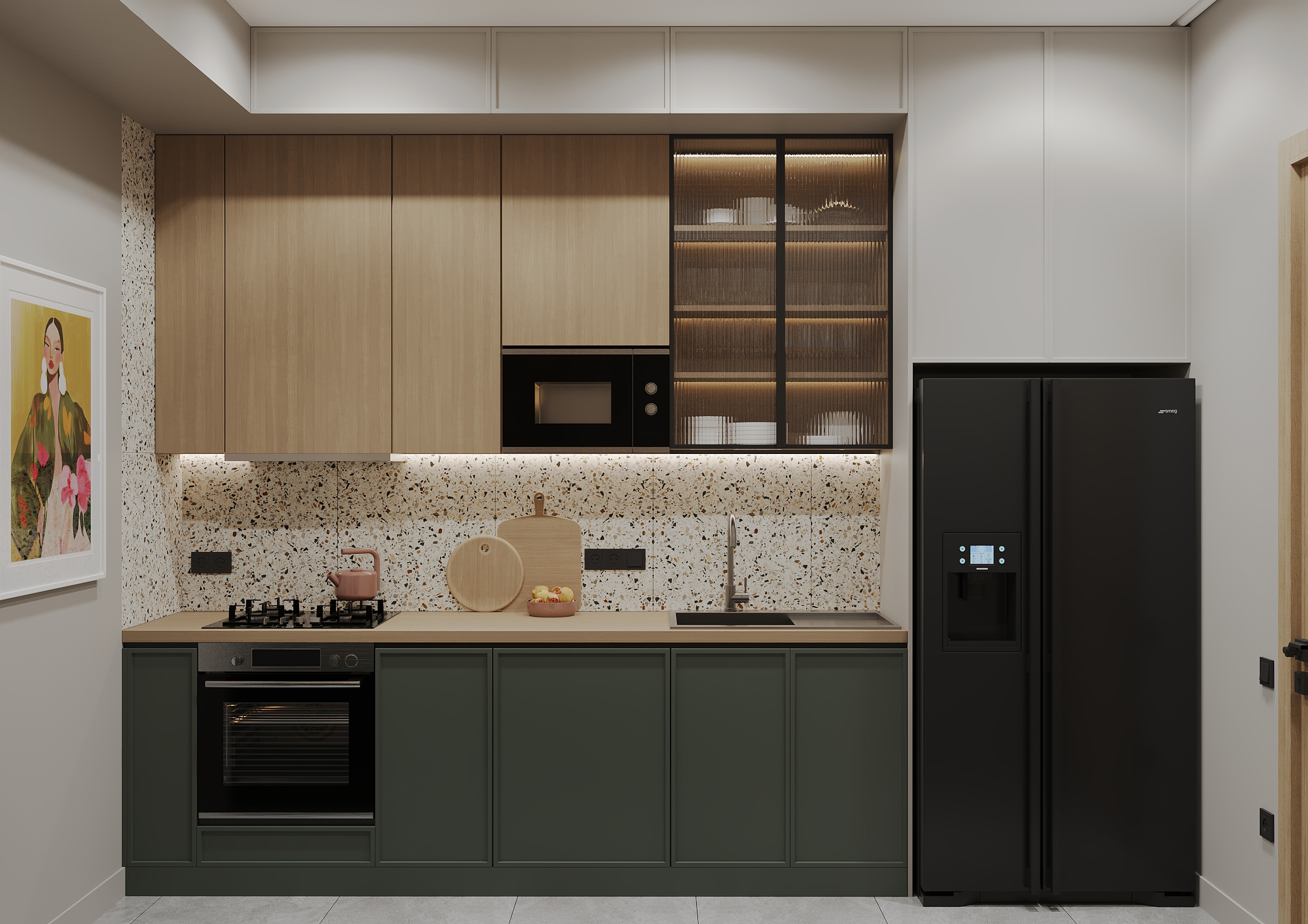 斯堪的纳维亚风格与西班牙风格结合室内设计丨亚美尼亚丨Nelly Manukian,toon.project-21