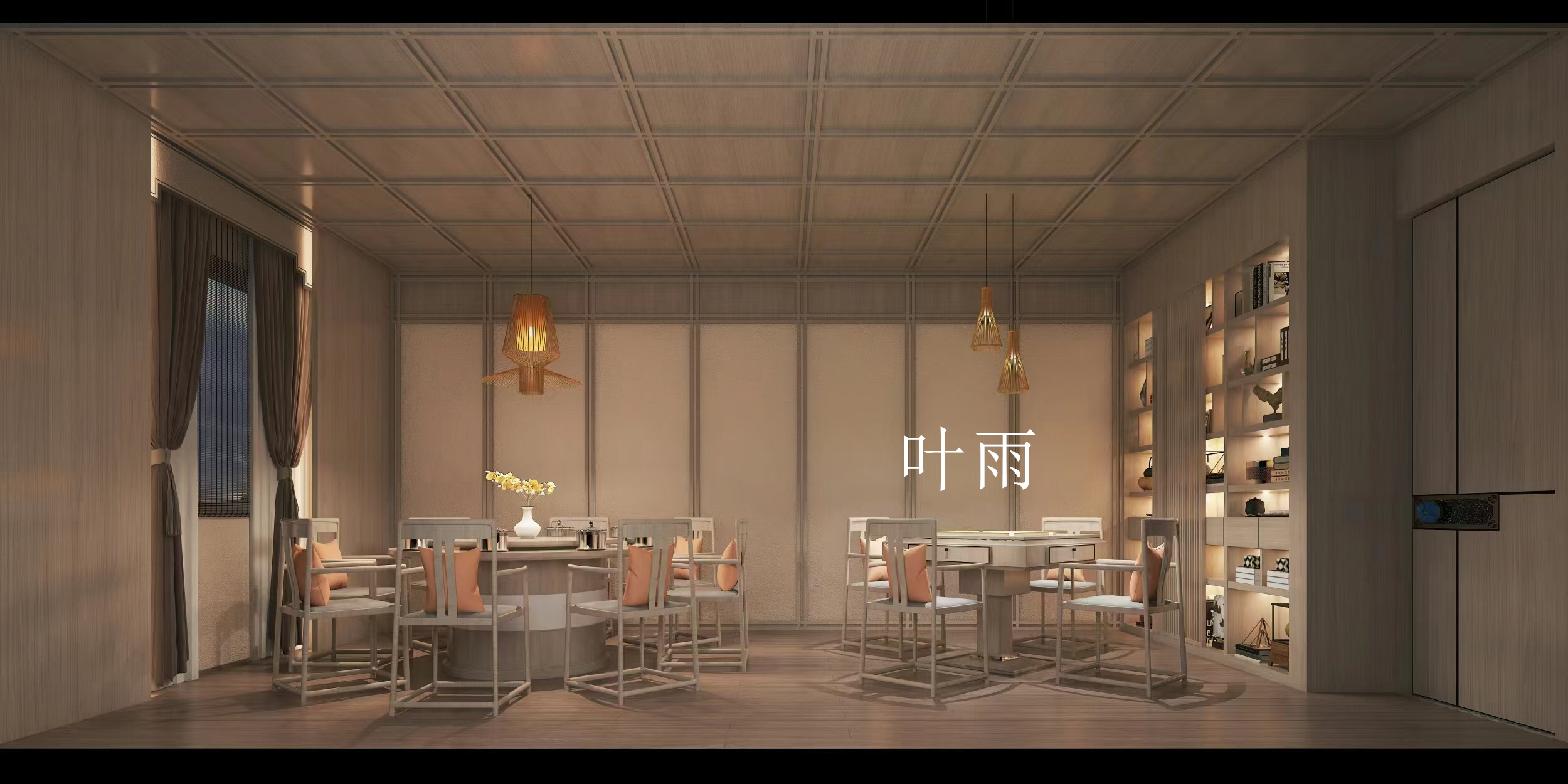 新中式茶室会所-10