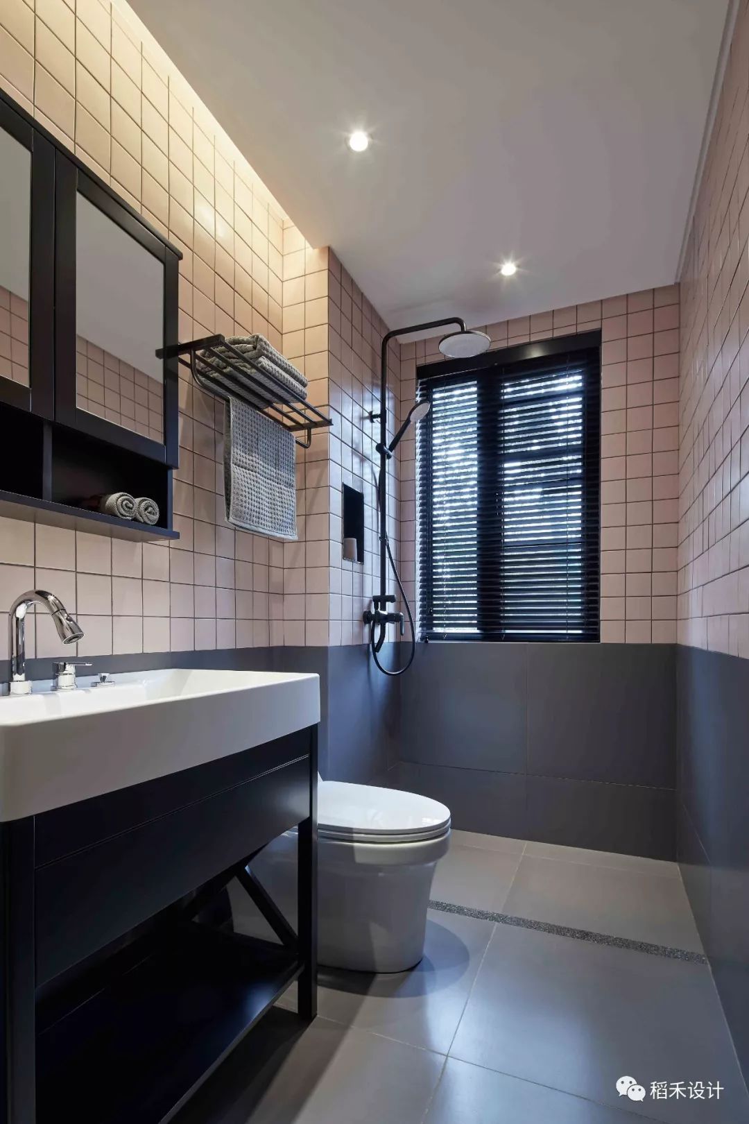 河南许昌万象水岸香郡 115M²样板间——粉色基调的时尚生活空间-28