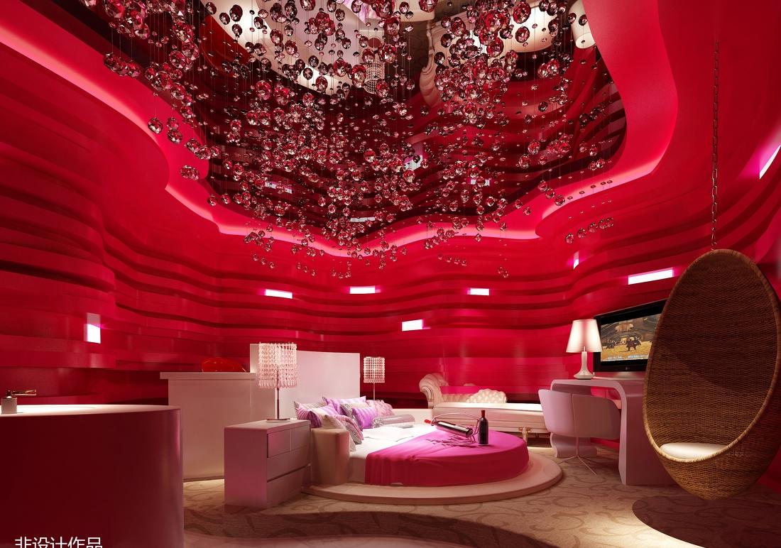 湖北十堰浪漫定制主题酒店设计-10