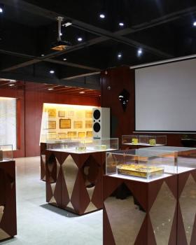 邱伟鹏丨中山理科虫草王展厅设计完工后照片