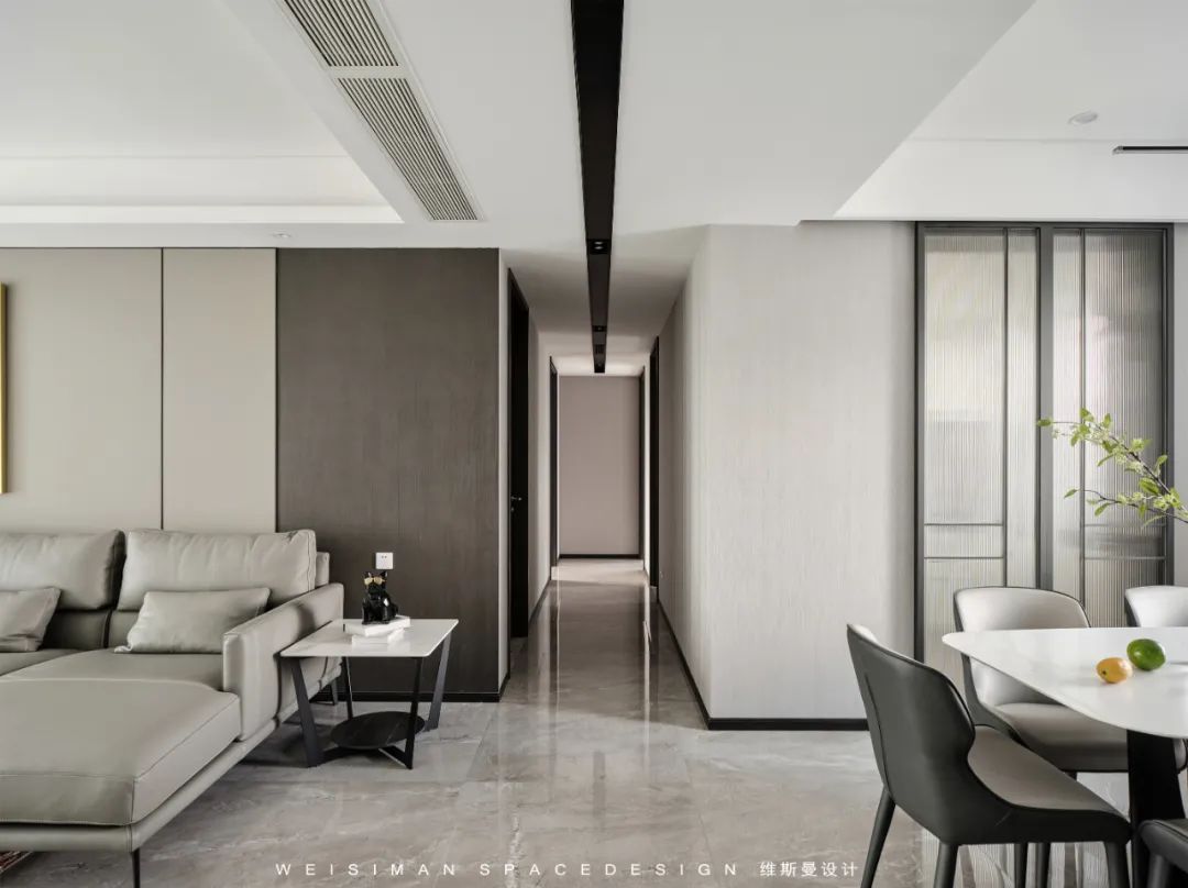 如梦之境 · 探索现代简约大平层之美丨中国苏州丨维斯曼全案设计-35
