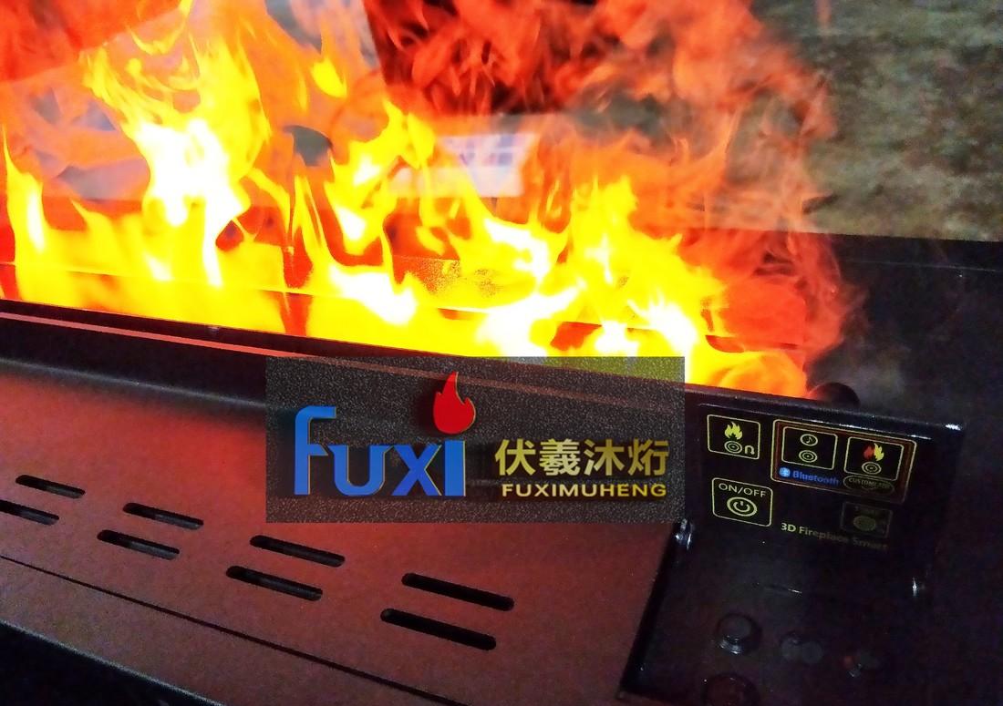 智能家居配饰打造现代音乐雾化壁炉空间-20