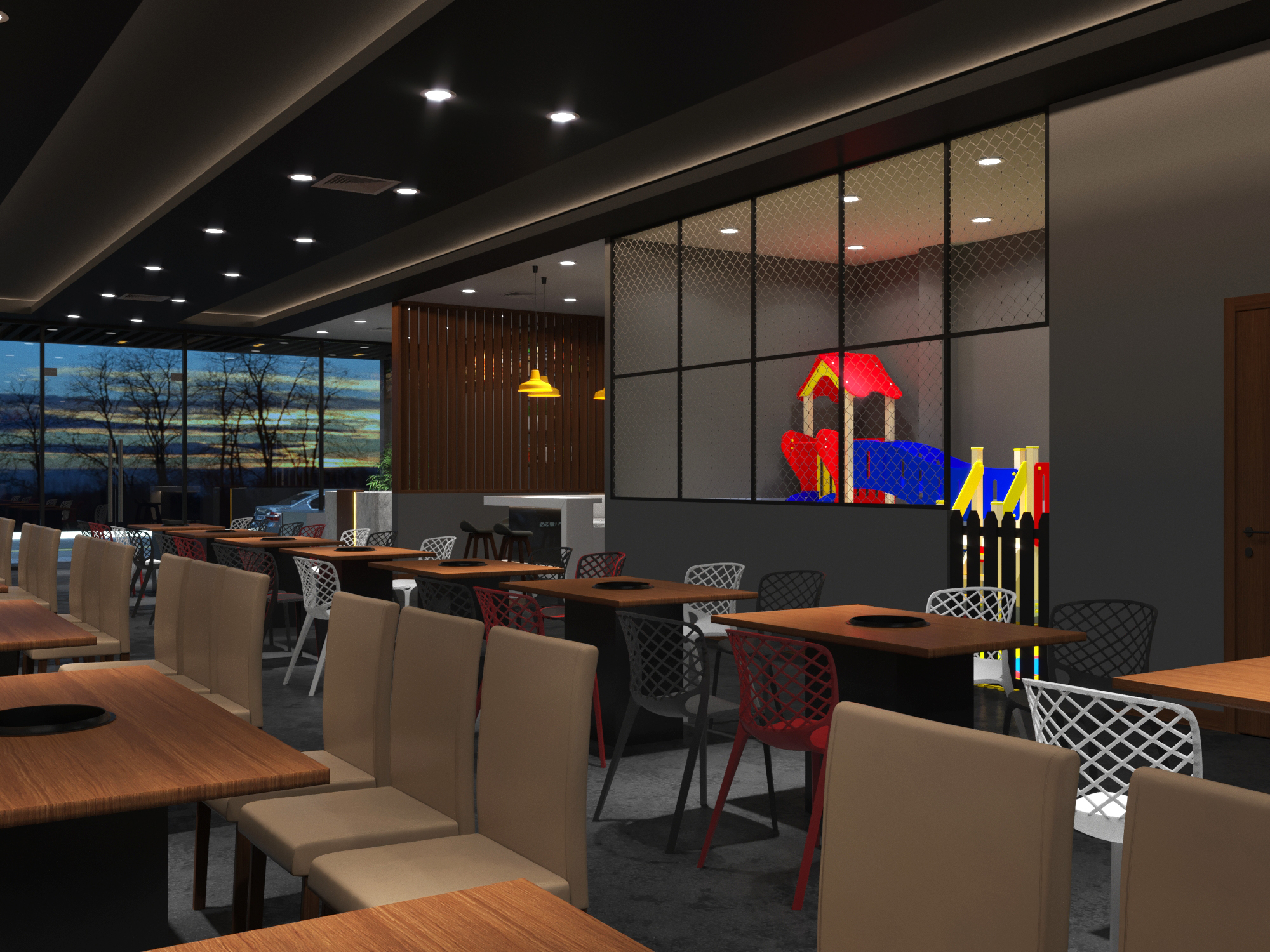 Nhà hàng nướng phong cách Hàn-5