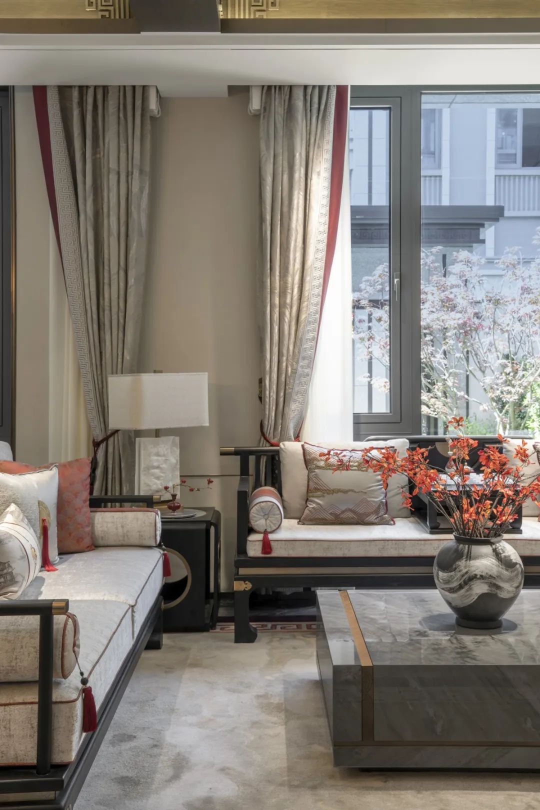 盛唐诗意,现代中式住宅设计丨中国宁波丨一然设计（上海,北京,深圳,沈阳）-51