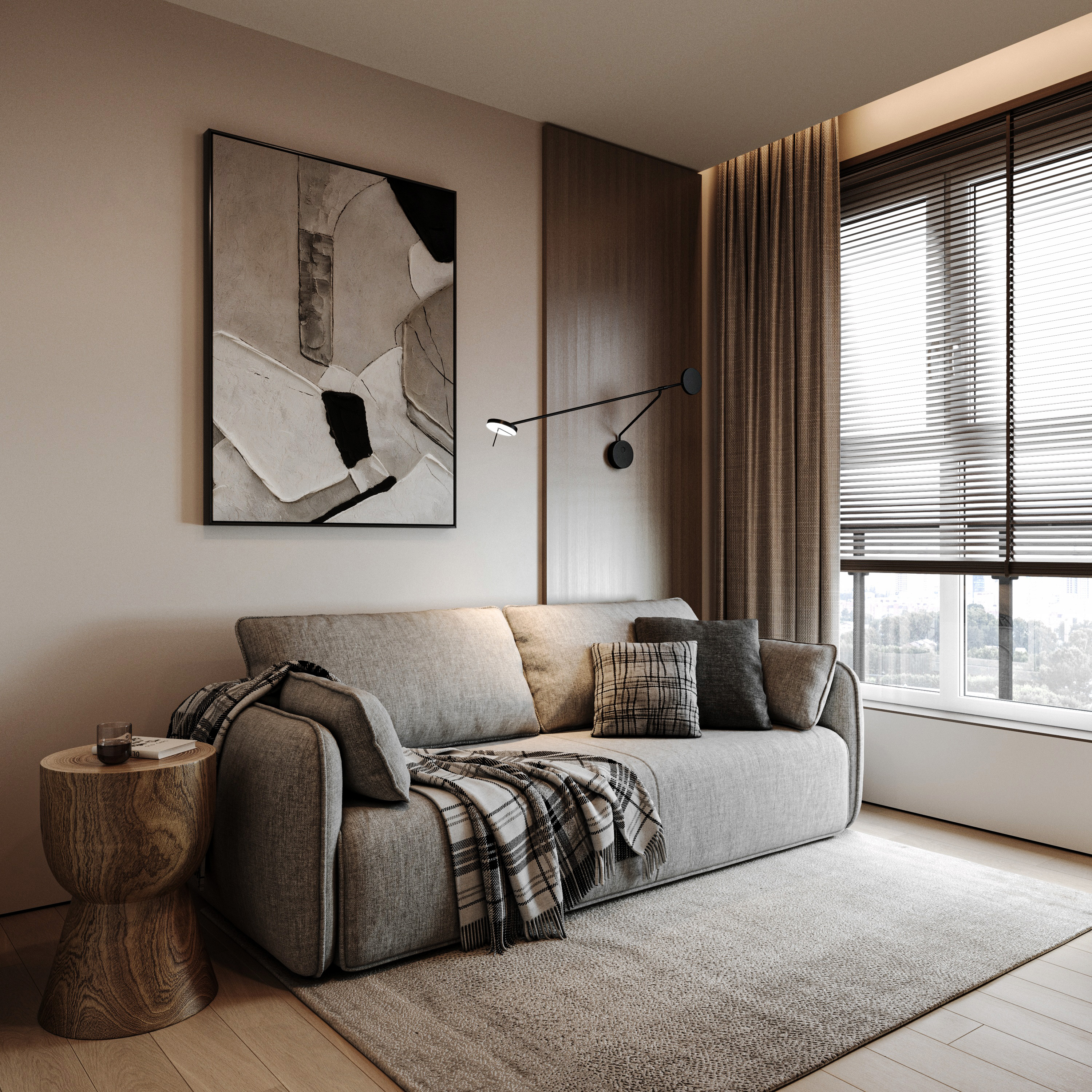 “卢森堡”住宅综合体平层丨Cristina Kovsharova-7