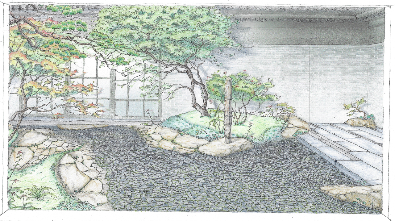 悉昙酒店部分庭院及公区设计丨丈山造园设计事务所-44