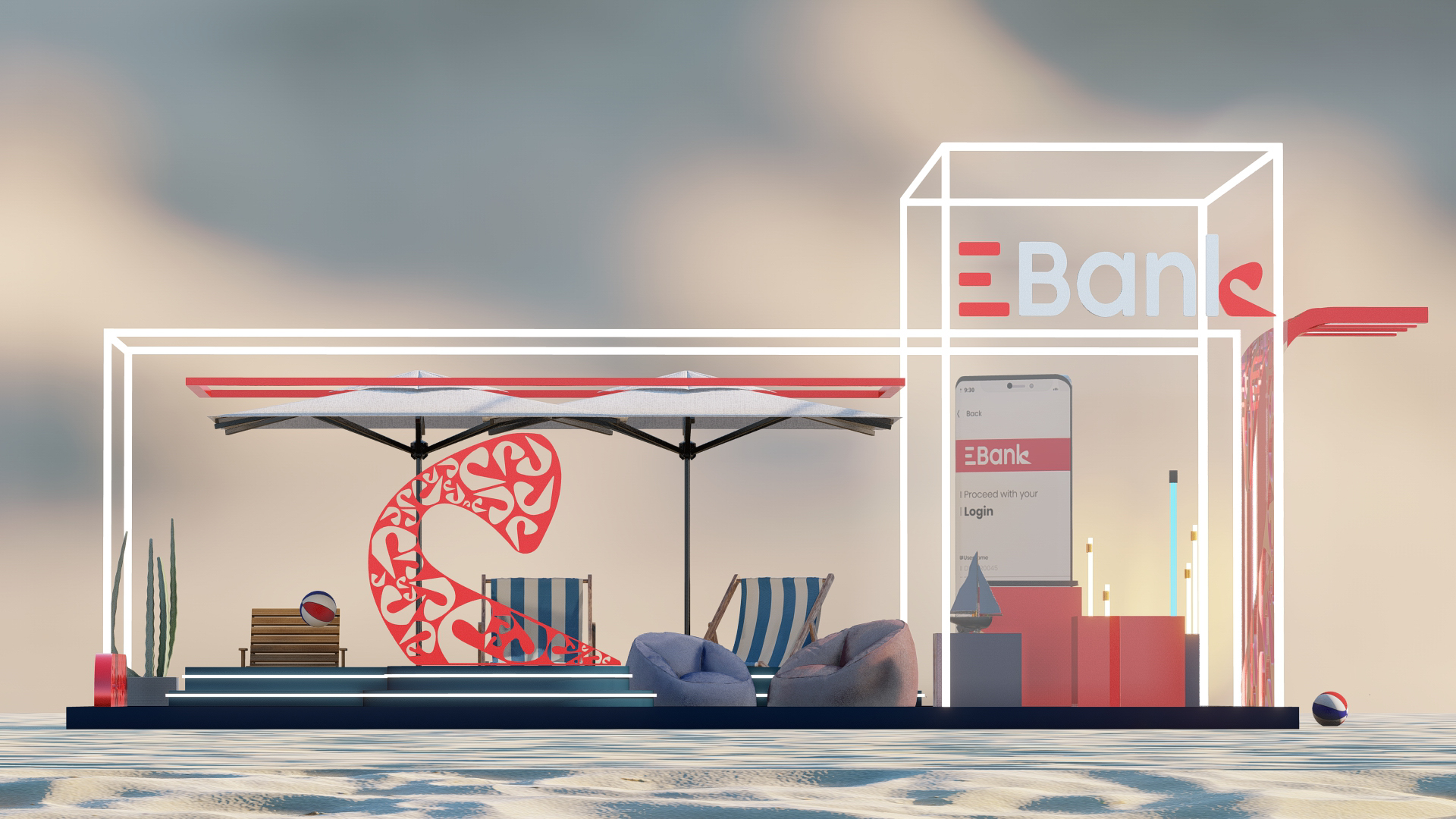 EBank | Summer Booth design-10