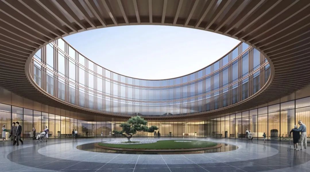 ZMA動|我司设计的临海市中医院迁建工程迎来新进展，未来看病如逛文化长廊-18