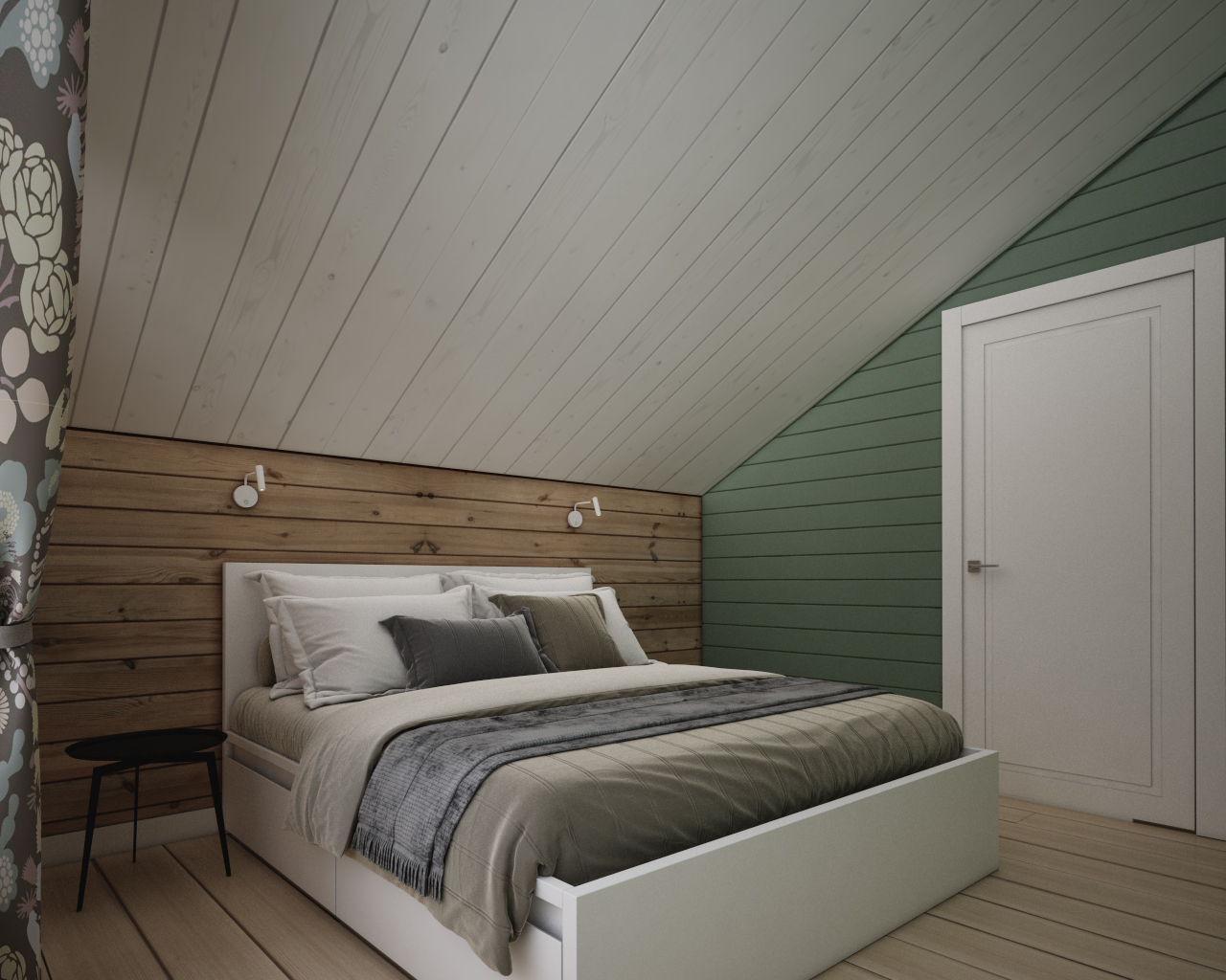 Яркий дом на Плещеевом озере в д. Купанское, 200 кв.м.-24