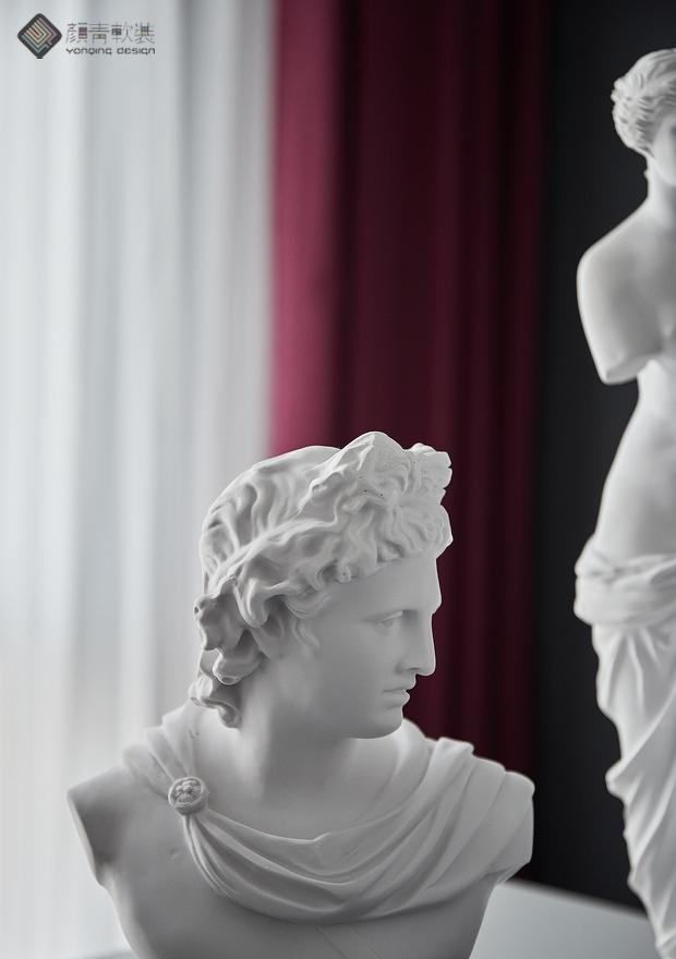 闺蜜共享的温馨空间,自由舒适的灰色调设计-30