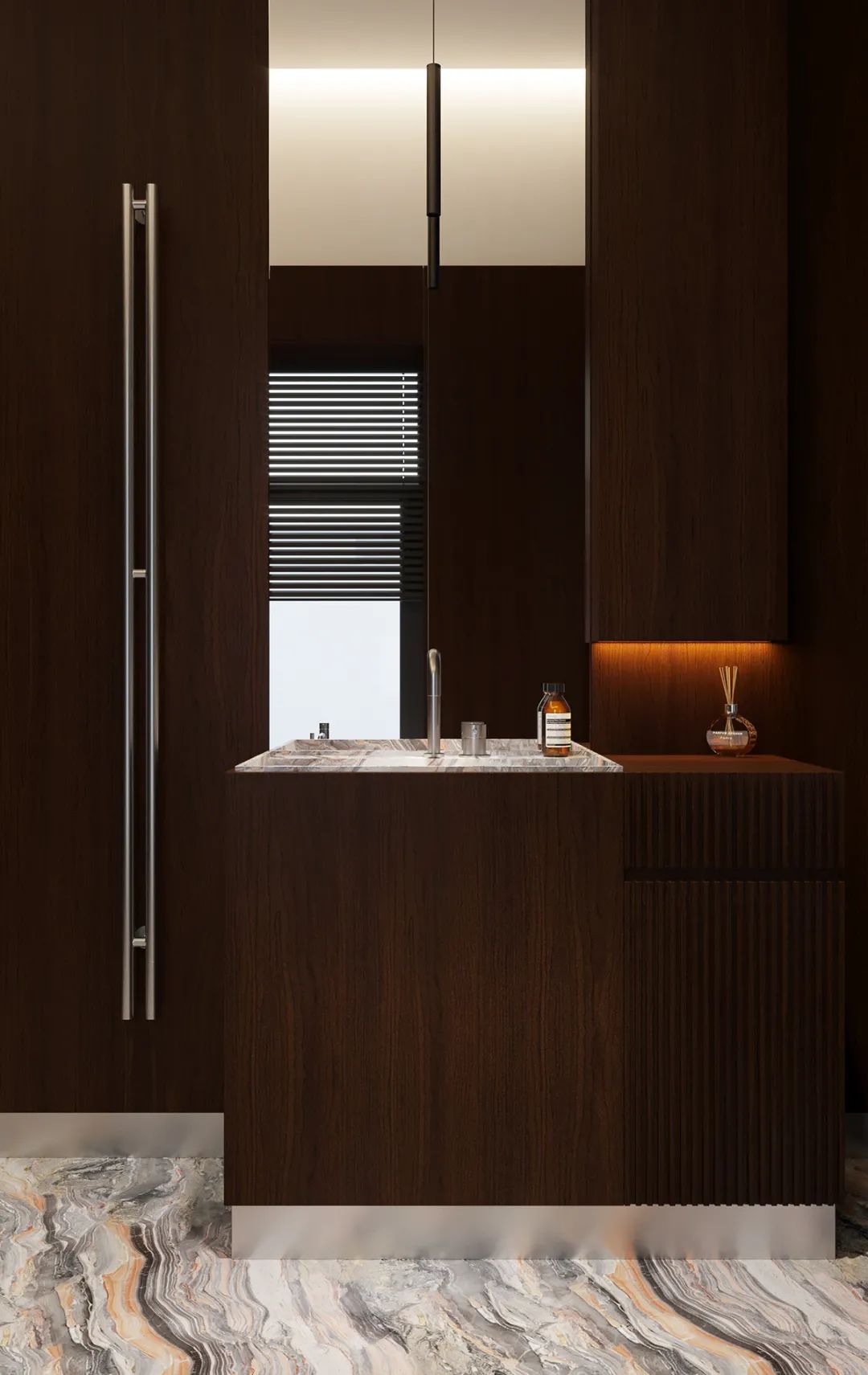 乌克兰基辅 182㎡极简风住宅丨SHOVK Architects-39