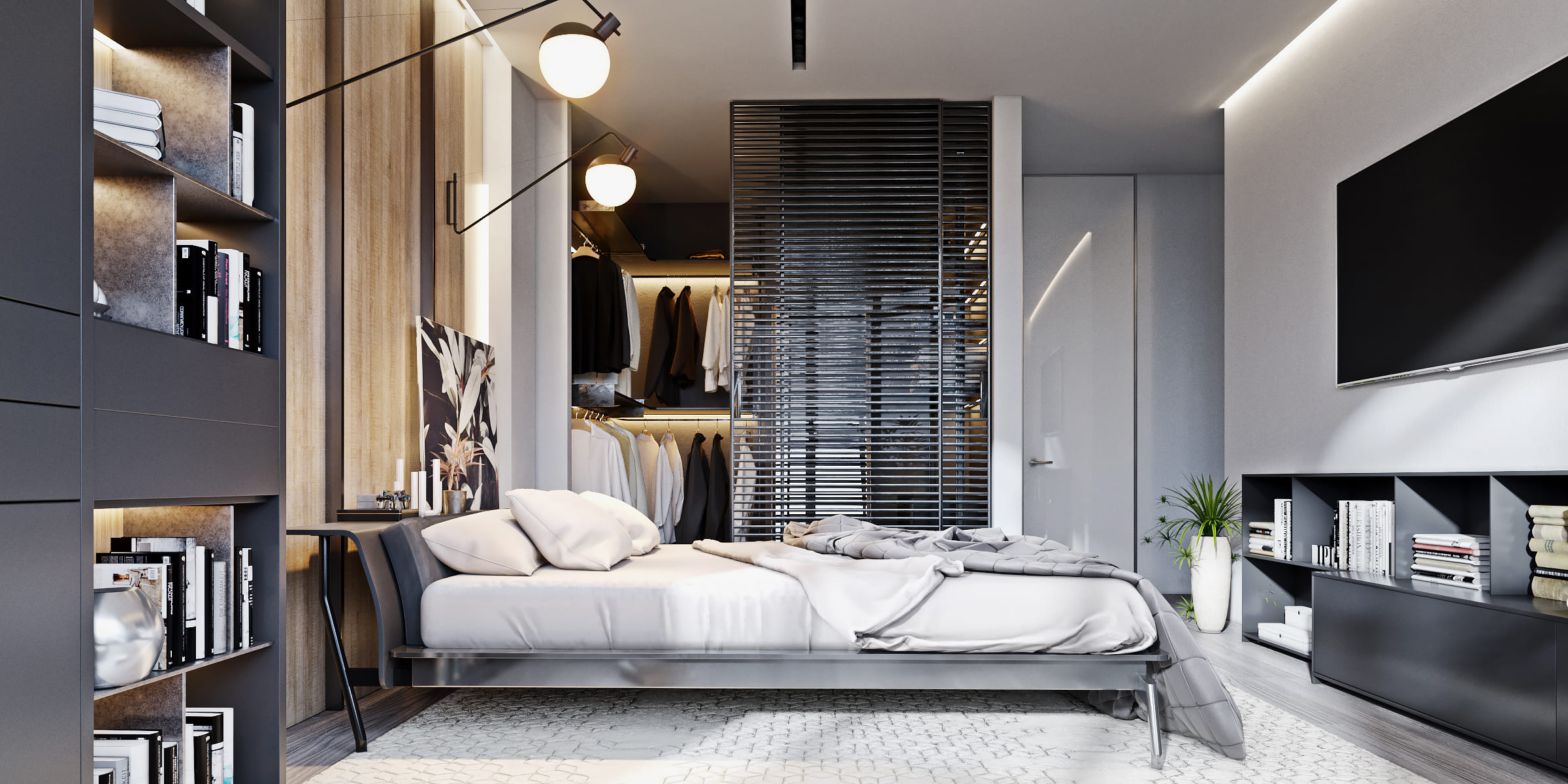 乌克兰基辅 260㎡住宅设计-9