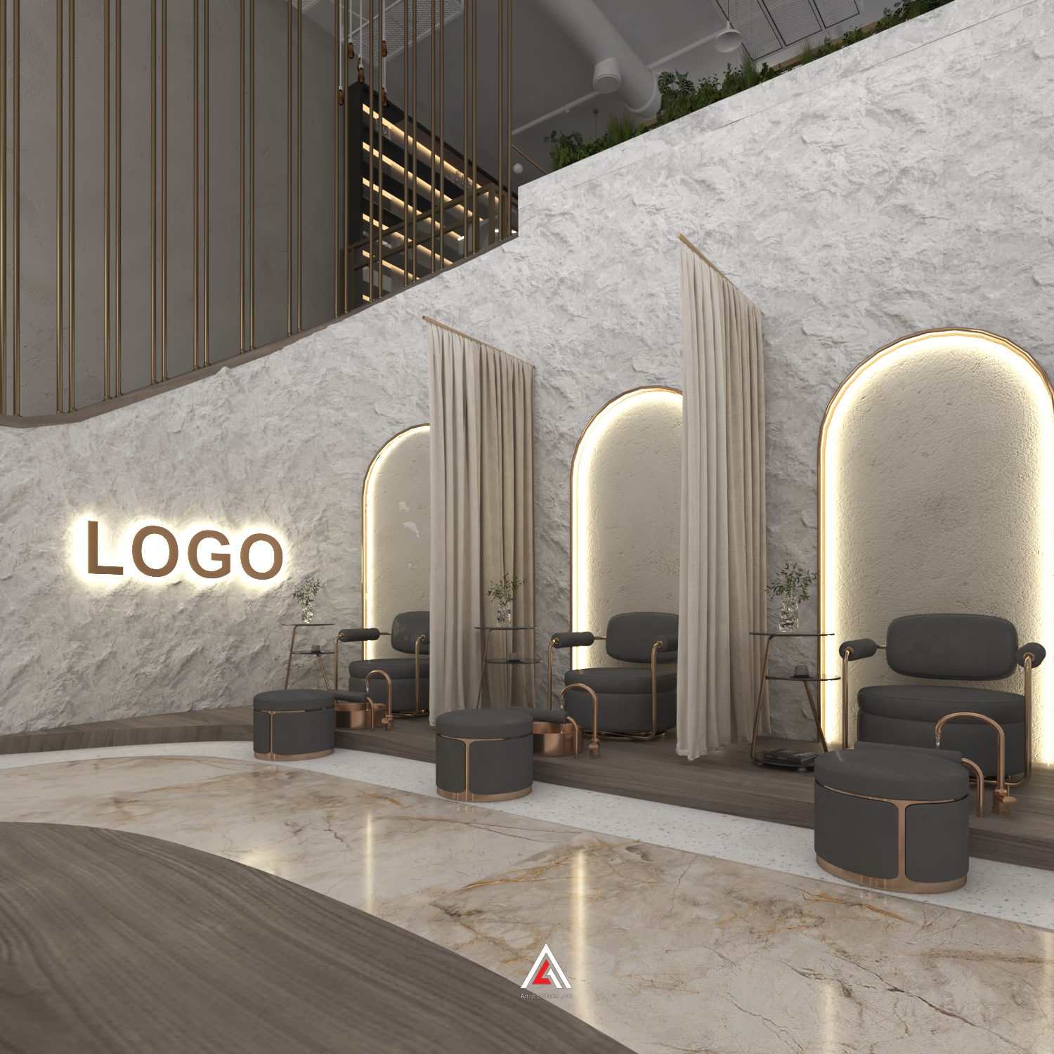 利雅得男士水疗中心丨沙特阿拉伯利雅得丨ARTISTIC STUDIO CG-9