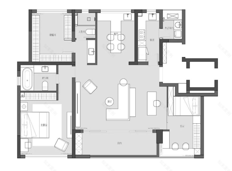 重庆壹江郡 · 现代风格打造浪漫二人世界丨中国重庆-19