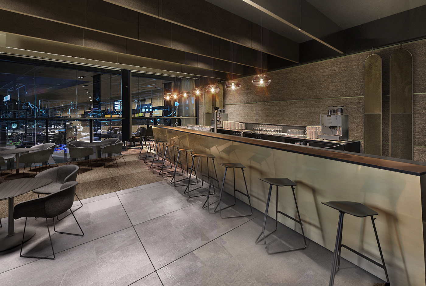 汽车品牌空间设计丨印度新德里-4