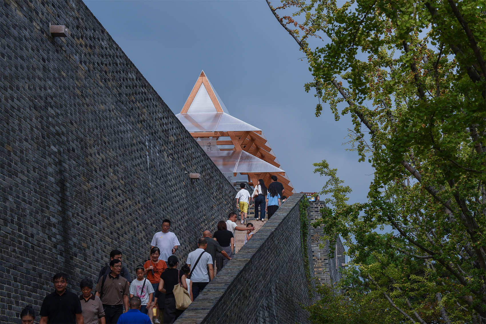 “再现拱辰门”·亭林园北门艺术装置丨中国建筑设计研究院有限公司一脉设计研究中心-16