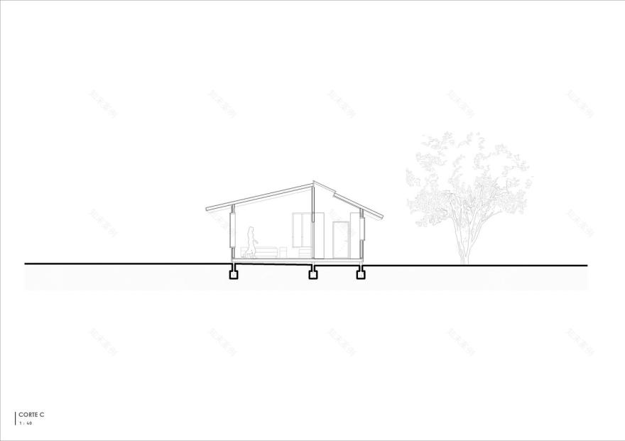 坦戈之家卡莱拉丨Abarca Palma Arquitectos-33