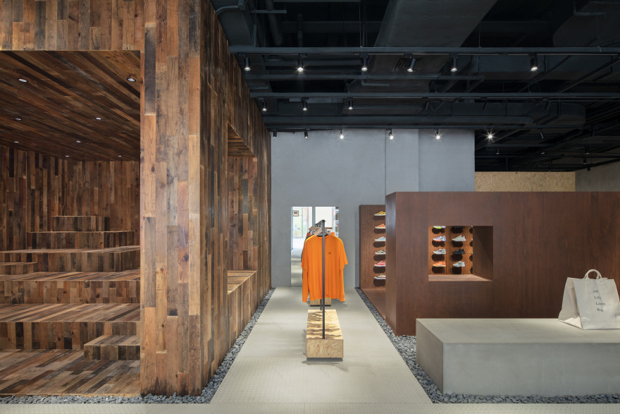 中国深圳大山顶DOE Store服装店(青山周平)B.L.U.E. Architecture Studio设计-8