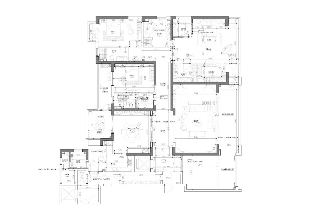 370㎡现代自然 | 曾煌：设计做减法，营造自然纯朴之感！-16