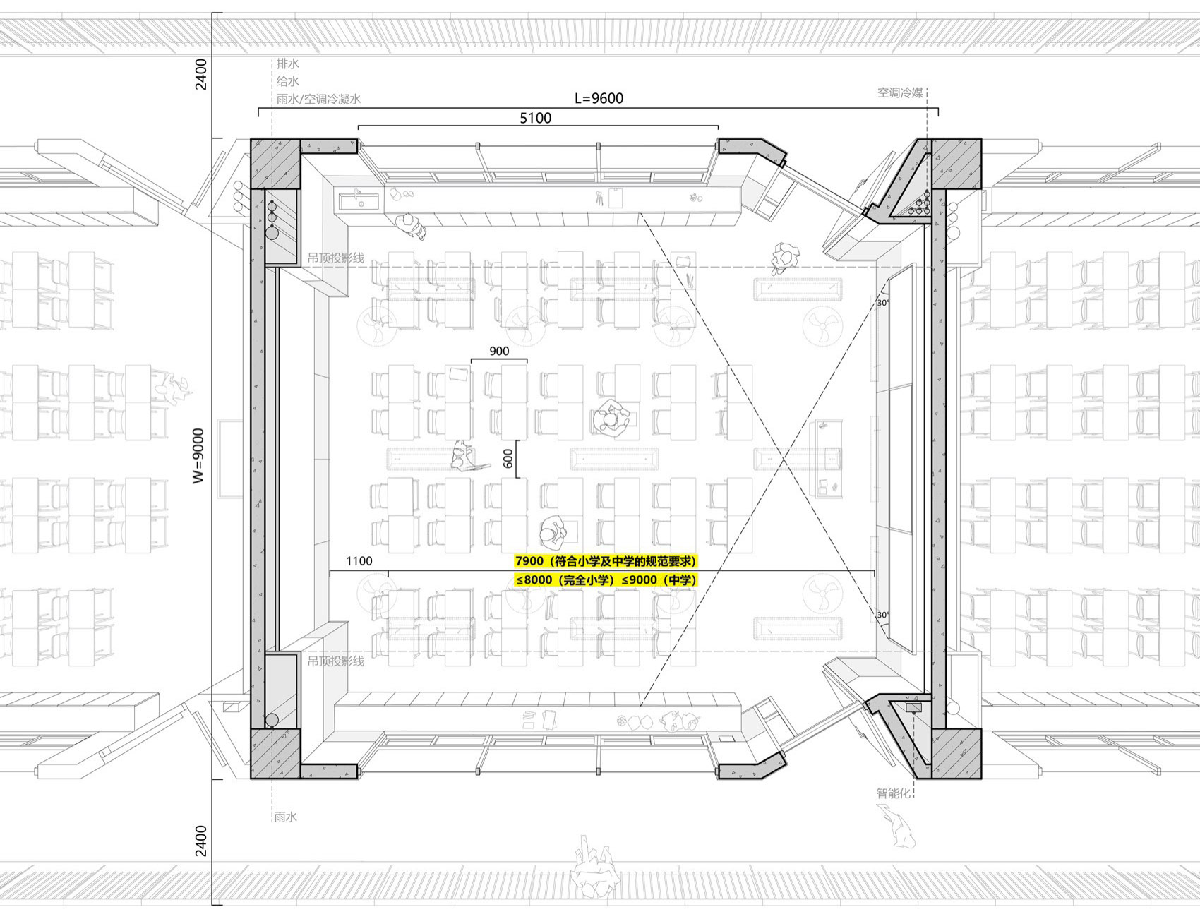 仙林学校丨中国南京丨雁飞建筑事务所-85