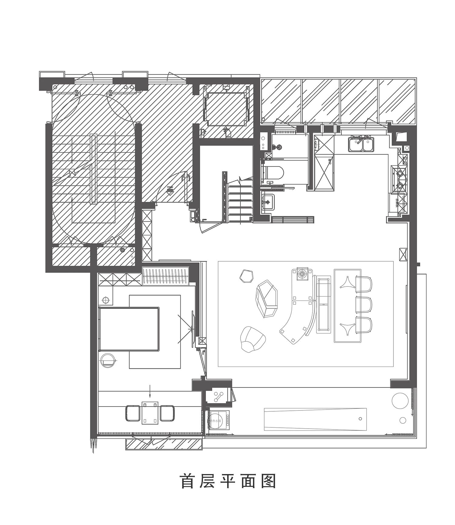 长沙万境松雅上,中,下叠样板间丨中国长沙丨本则设计-66