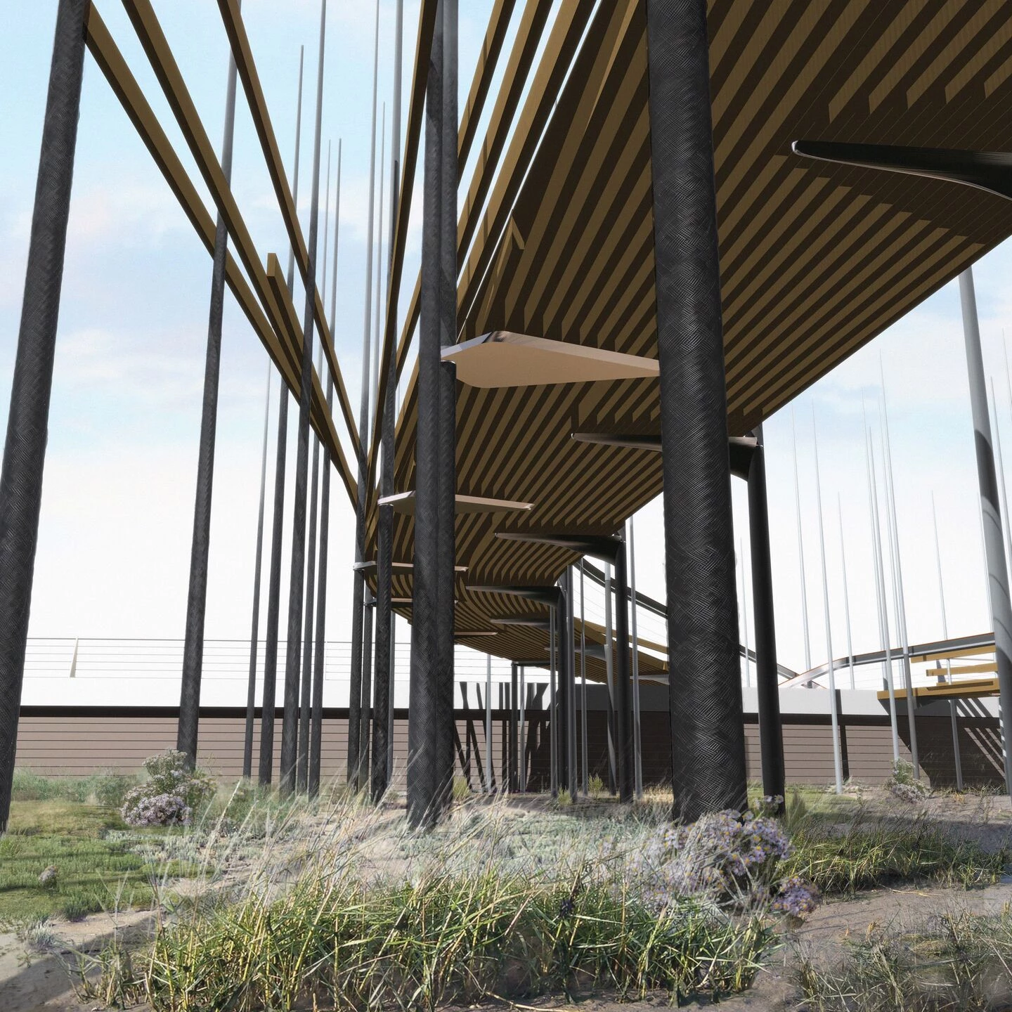 罗切斯特大桥丨英国丨Birds Portchmouth Russum Architects-7